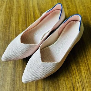 Rothys The Point Flats in light pink